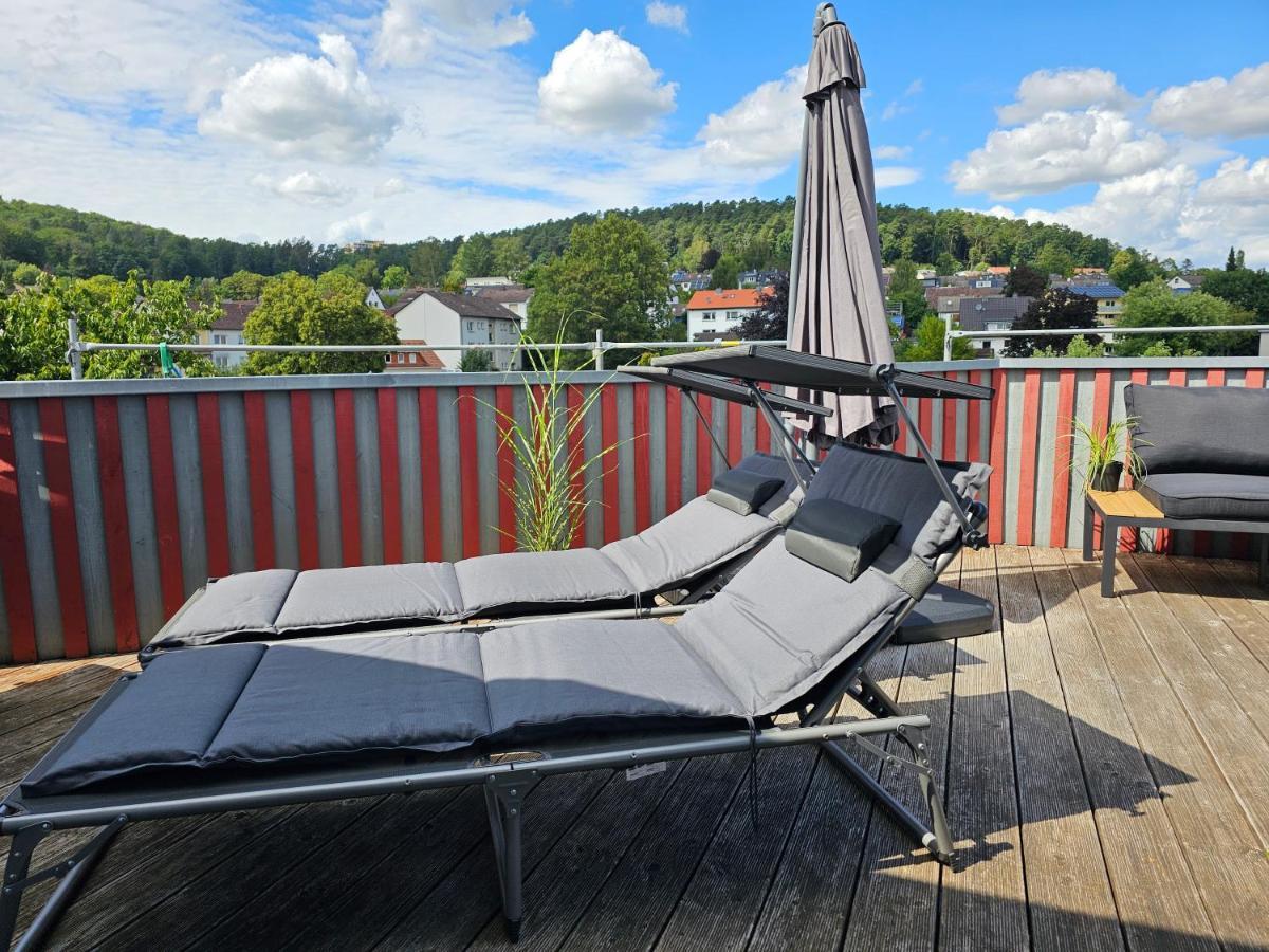 Tucan - Rooftop Terrace With View, Bbq, Ps4+Stream Marburg Bagian luar foto